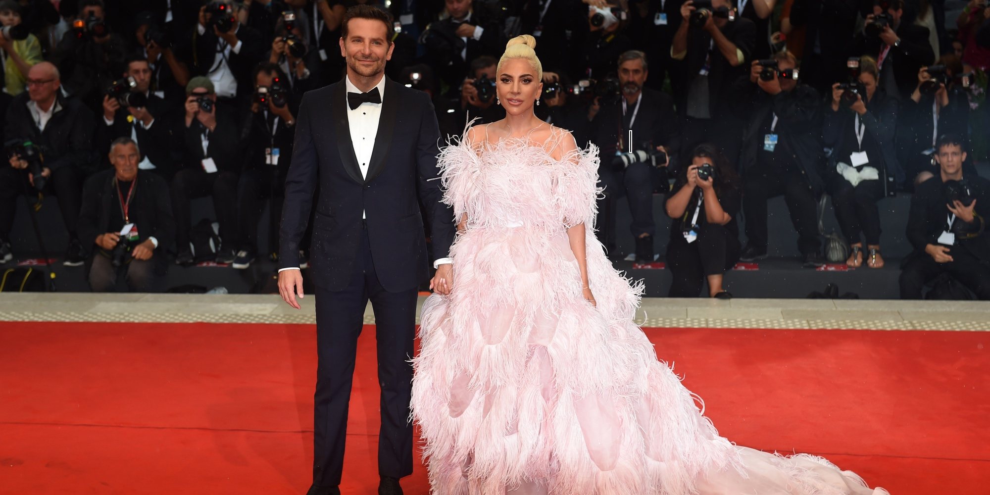 Bradley Cooper cambia a Irina Shayk por Lady Gaga en la alfombra roja de la Mostra de Venecia 2018