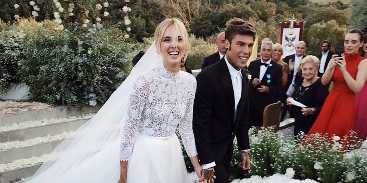 Así fue la boda de Chiara Ferragni y Fedez: la ceremonia 3.0 emitida en directo a través de Instagram