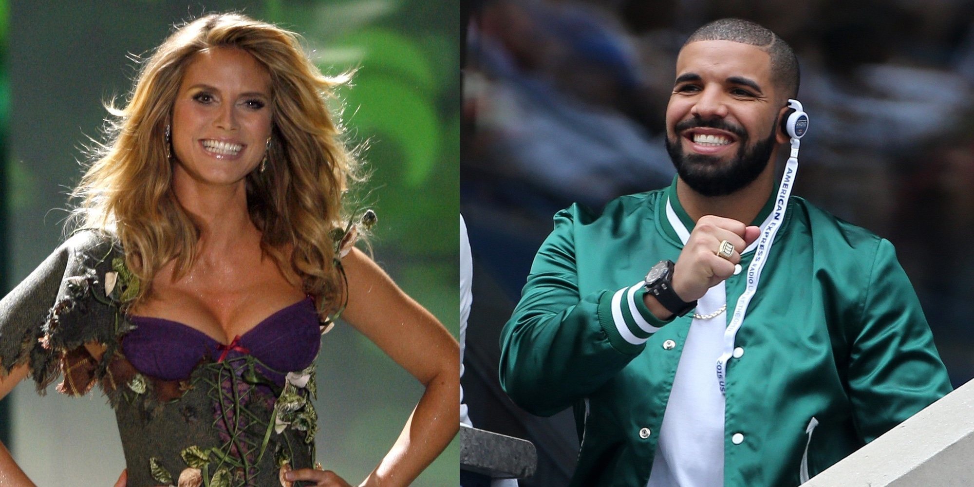 Drake intentó ligar con Heidi Klum pero la modelo le ignoró