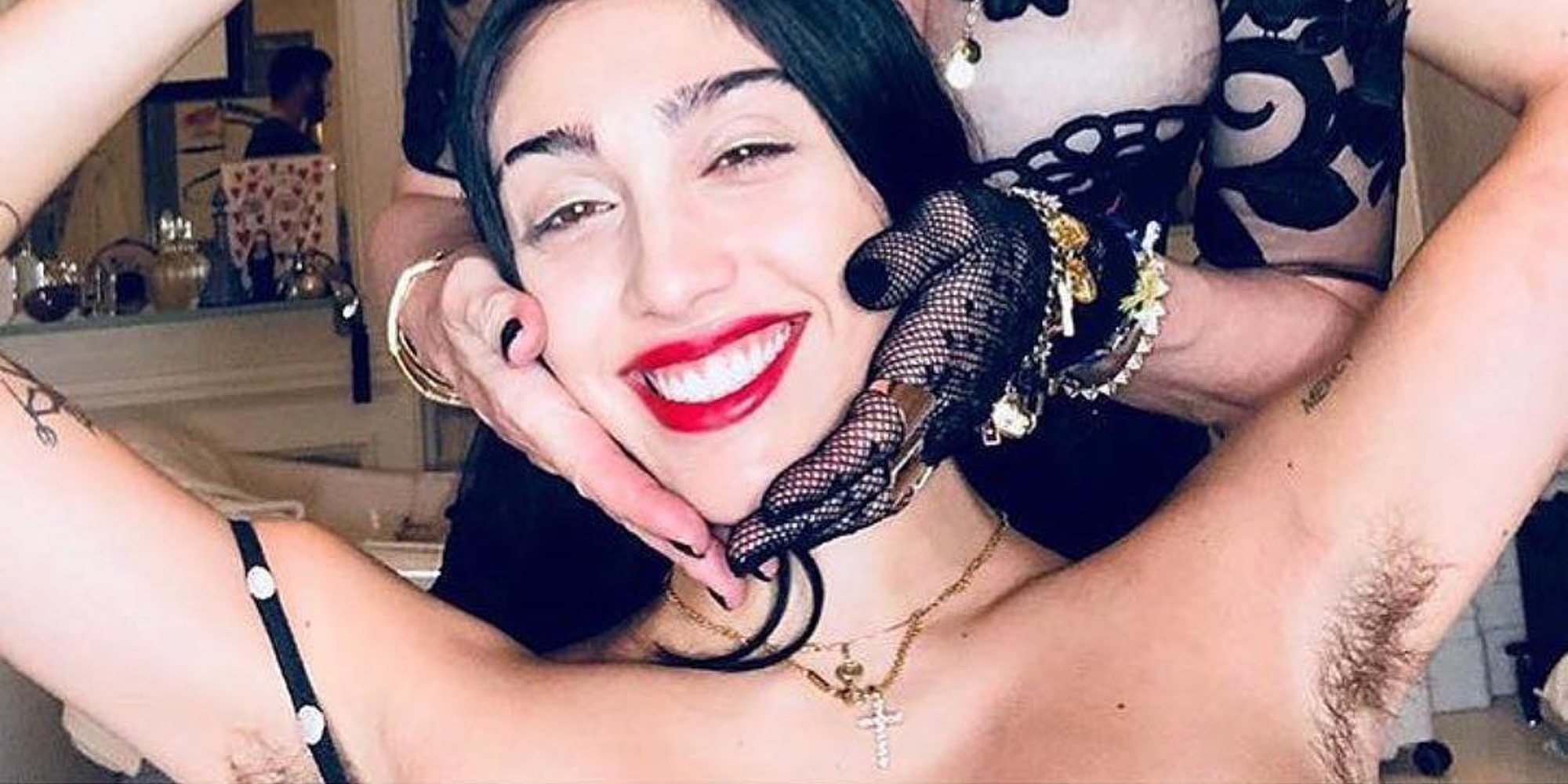 Lourdes Leon, la hija de Madonna, criticada por desfilar sin depilar en la New York Fashion Week