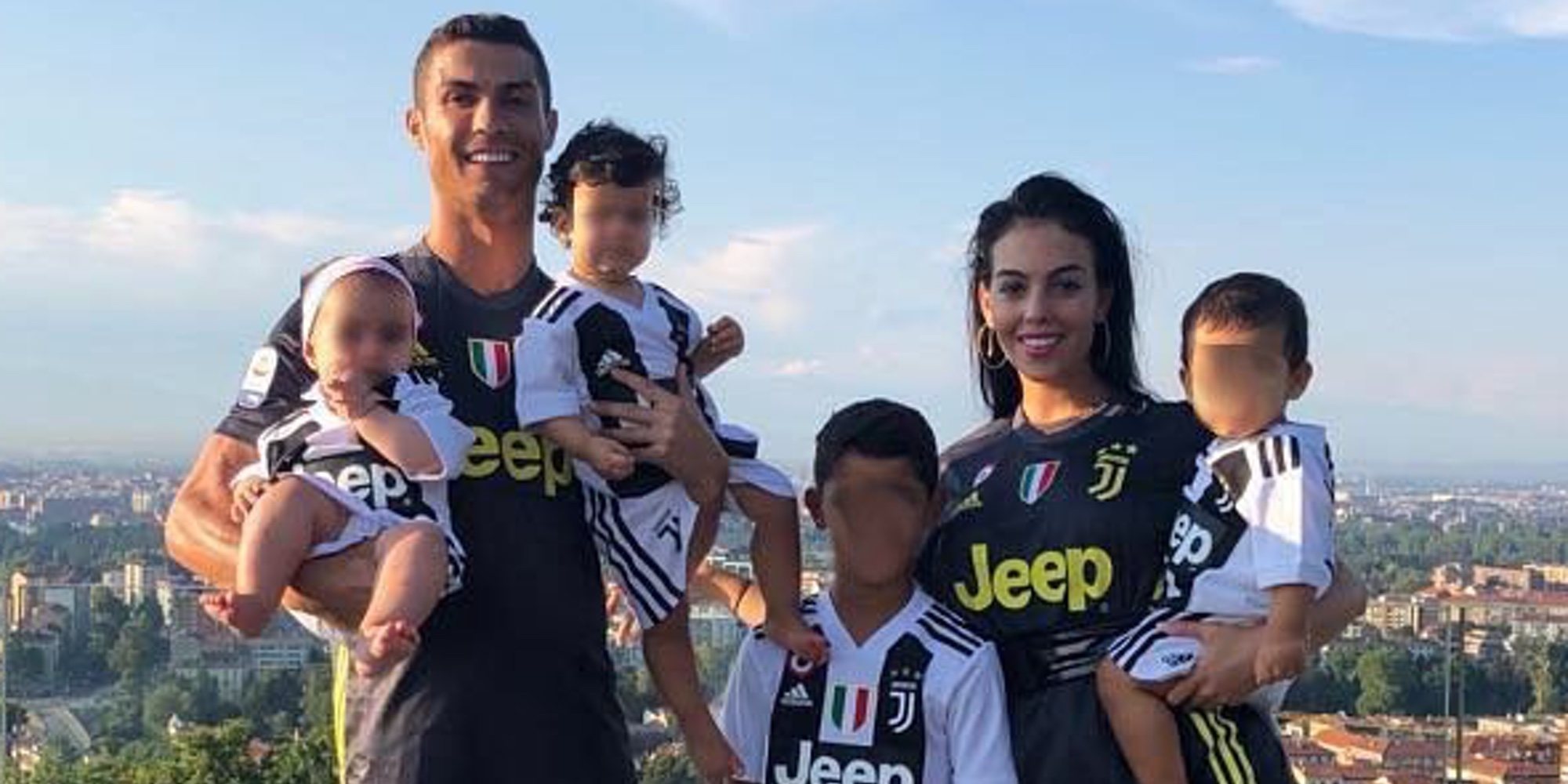 Georgina Rodríguez, Alana Martina, Mateo y Eva desean suerte a Cristiano Ronaldo: "¡Vamos papá hermoso!"