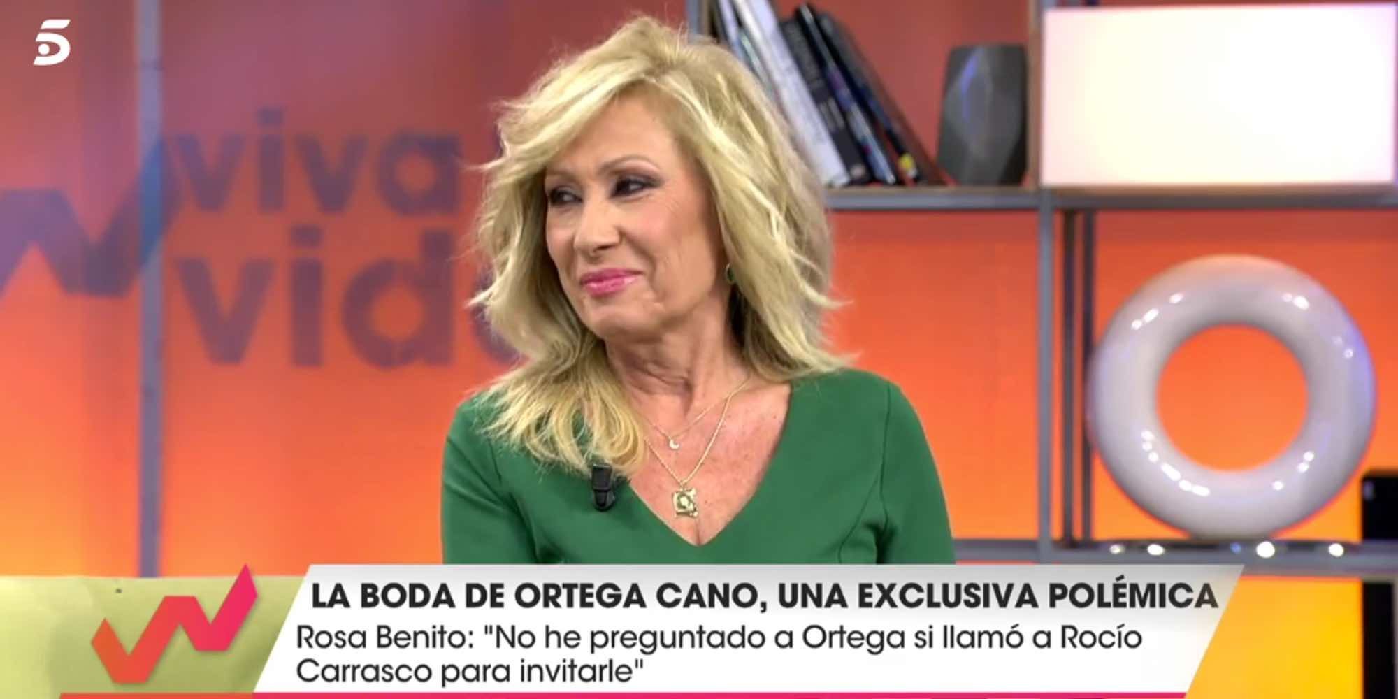Rosa Benito: "Creo que algún día Amador Mohedano y yo volveremos a estar juntos"