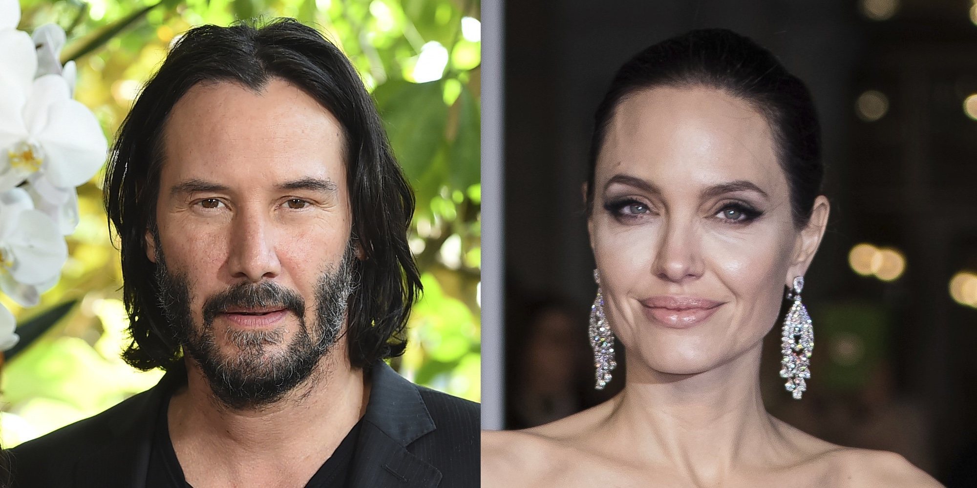 Rumores de romance para Angelina Jolie y Keanu Reeves