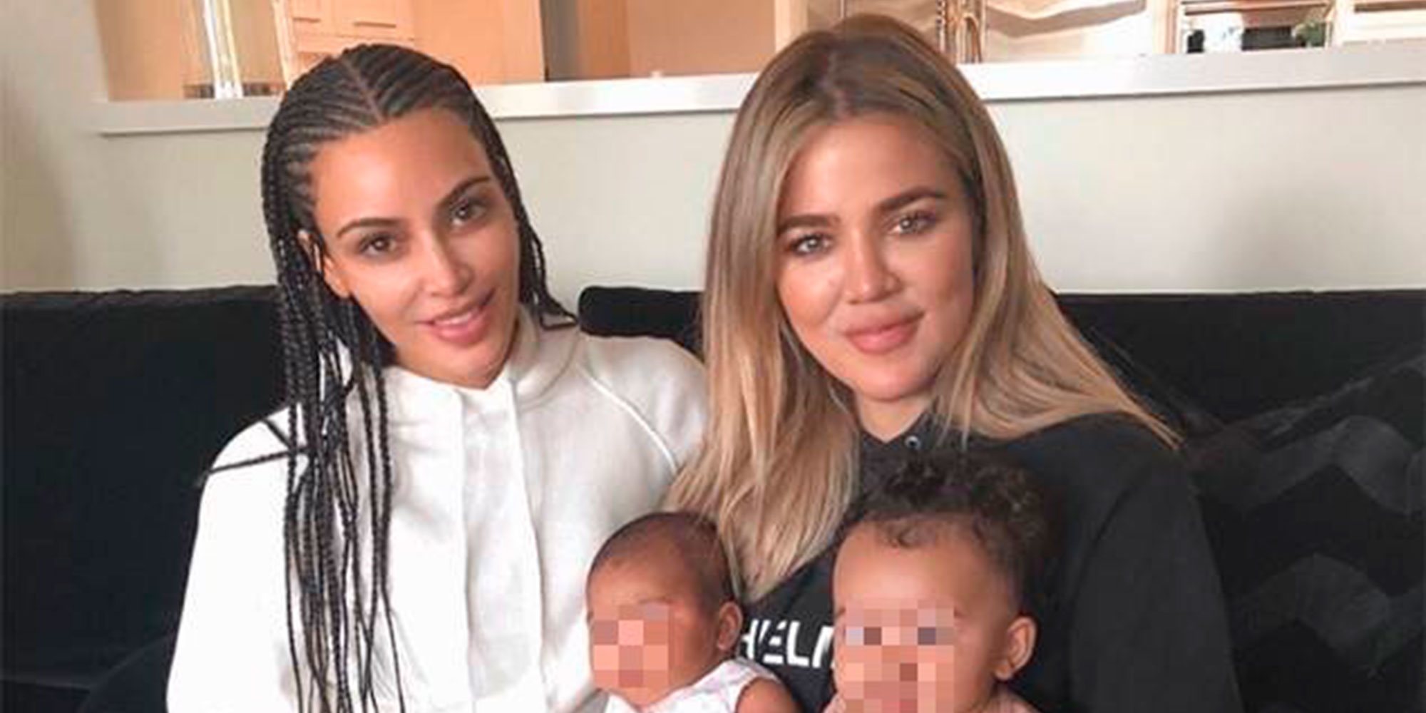 Los peques del clan Kardashian se reúnen para celebrar los 6 meses de True Thompson: "Amor de primos"