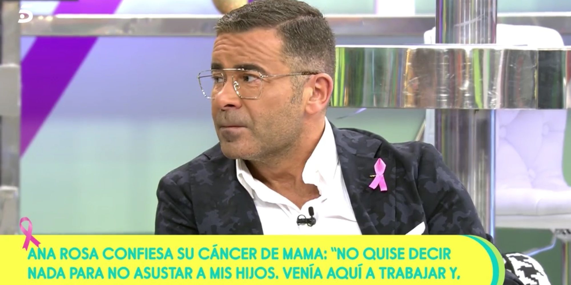 Jorge Javier Vázquez alaba a Ana Rosa Quintana por su confesión sobre el cáncer
