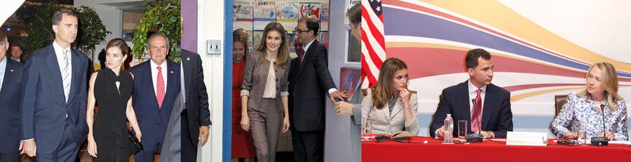 La Princesa Letizia conquista Estados Unidos en su viaje oficial junto al Príncipe Felipe