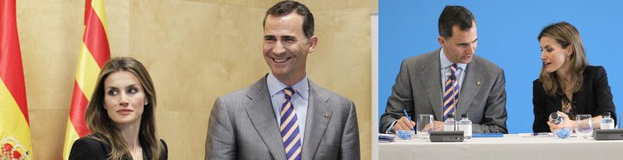 Los Príncipes Felipe y Letizia cumplen con su agenda en Girona mientras la Infanta Elena apoya al Deporte Paralímpico Español