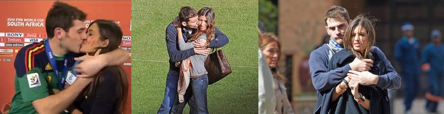 El beso de Iker Casillas y Sara Carbonero coronaría la victoria de España frente a Italia en la final de la Eurocopa 2012