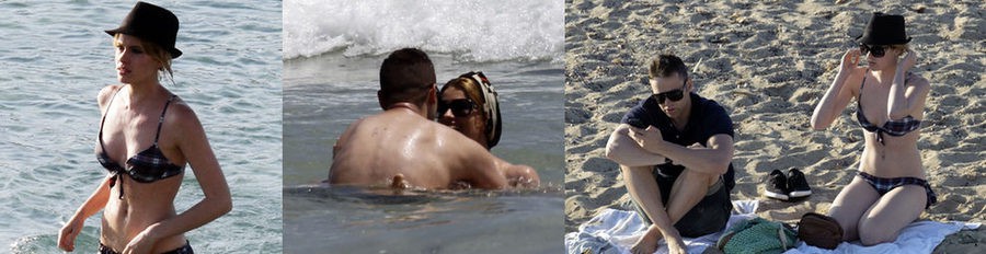 Los románticos días de vacaciones de Adriana Abenia con su novio Sergio Abad en Ibiza