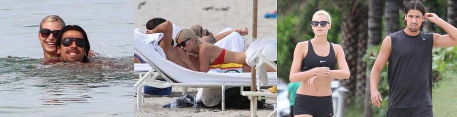 Sami Khedira y Lena Gercke disfrutan de unas apasionadas vacaciones en Miami