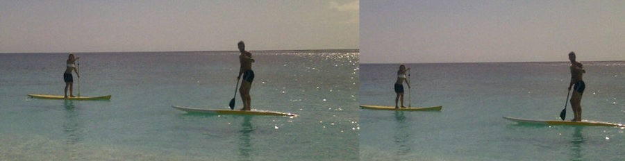 Shakira y Gerard Piqué disfrutan de sus vacaciones practicando Paddleboarding