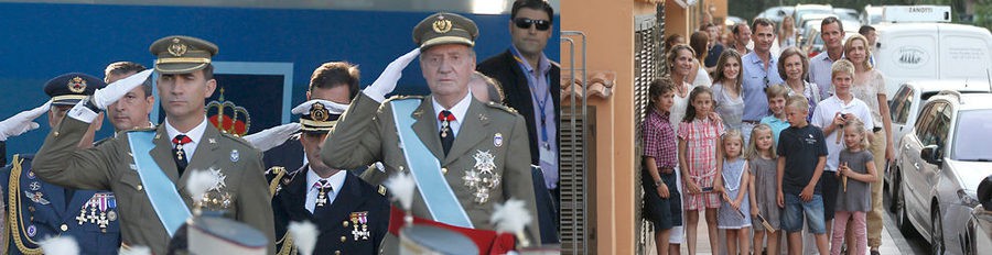 El Rey Juan Carlos y el Príncipe Felipe reducen un 7,1 por ciento su sueldo
