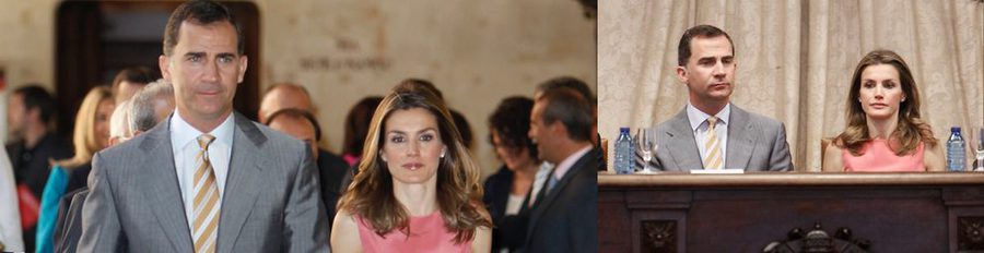 Los Príncipes Felipe y Letizia apoyan el español en la reunión anual de directores del Instituto Cervantes