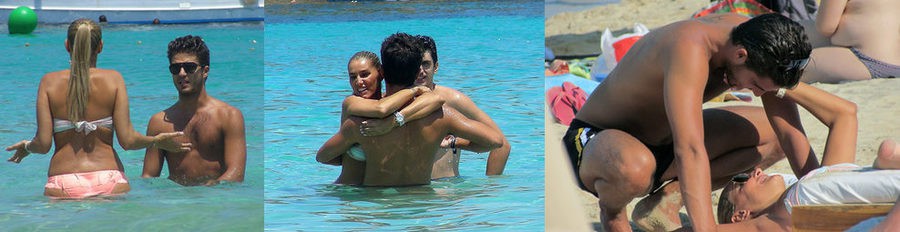 Maxi Iglesias disfruta de sus vacaciones junto a su novia en aguas de Ibiza
