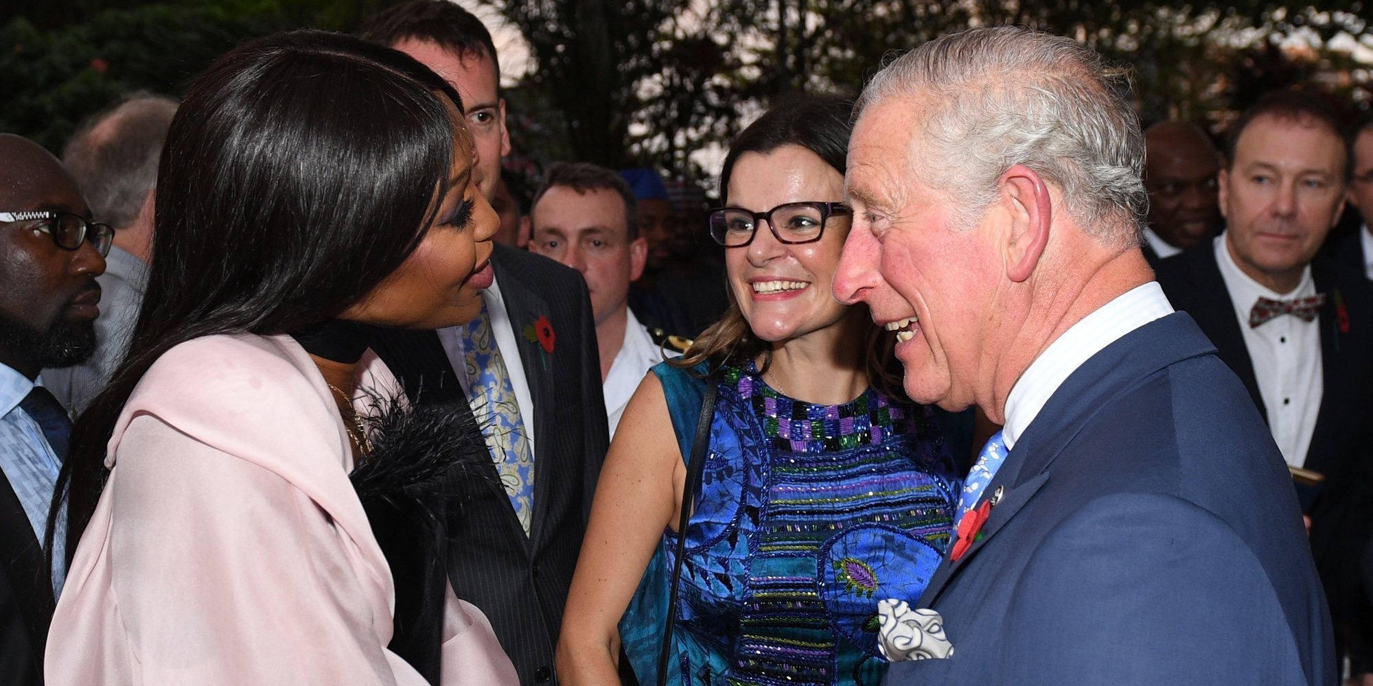 Naomi Campbell y su peculiar felicitación al Príncipe Carlos de Inglaterra: "No aparenta la edad que tiene"
