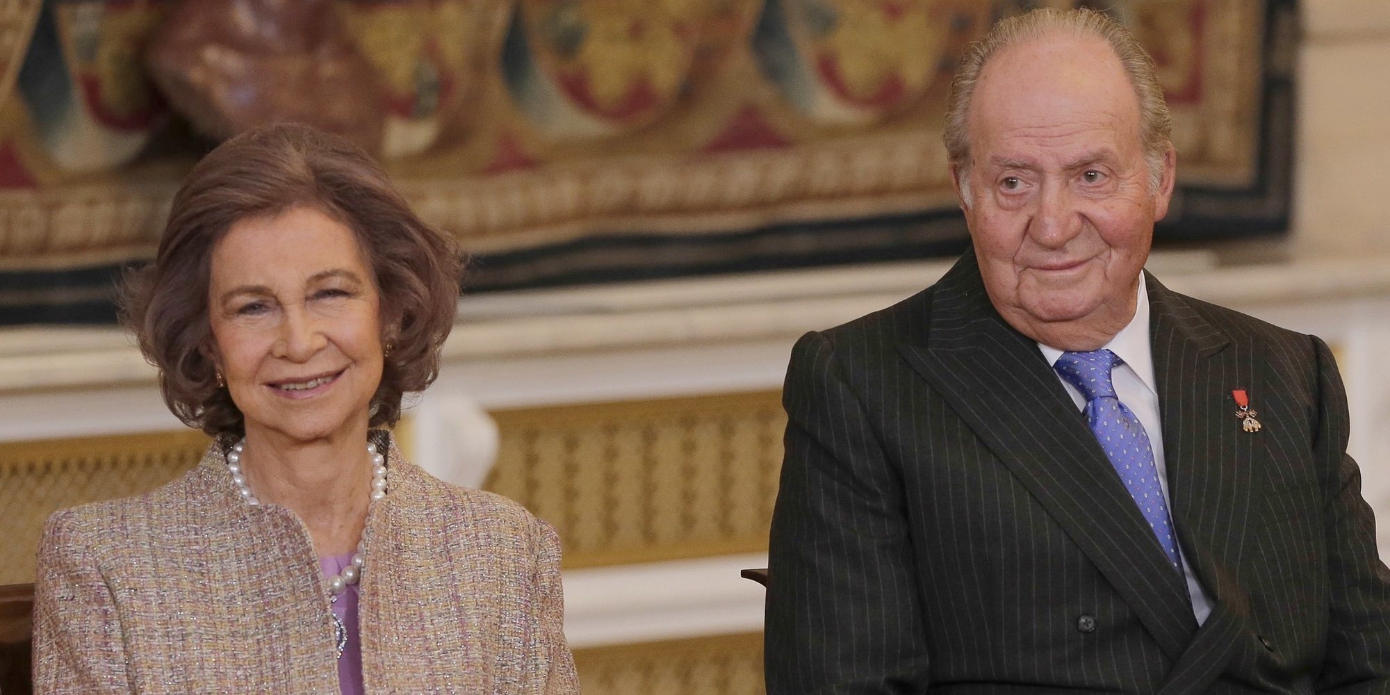 Los Reyes Juan Carlos y Sofía, cada uno por su lado en Londres