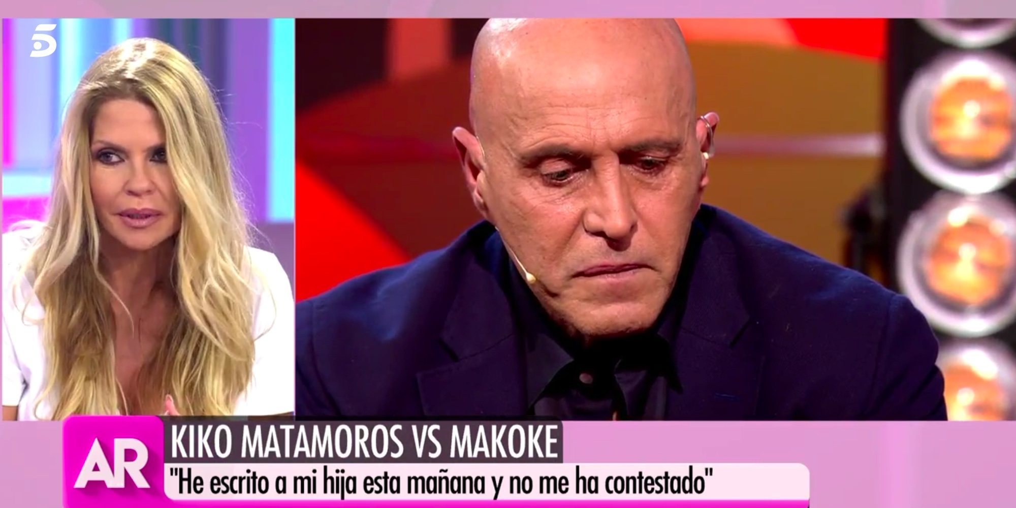 Makoke no quiere hablar de las lágrimas de Kiko Matamoros por su hija Anita Matamoros: "Él sabrá"