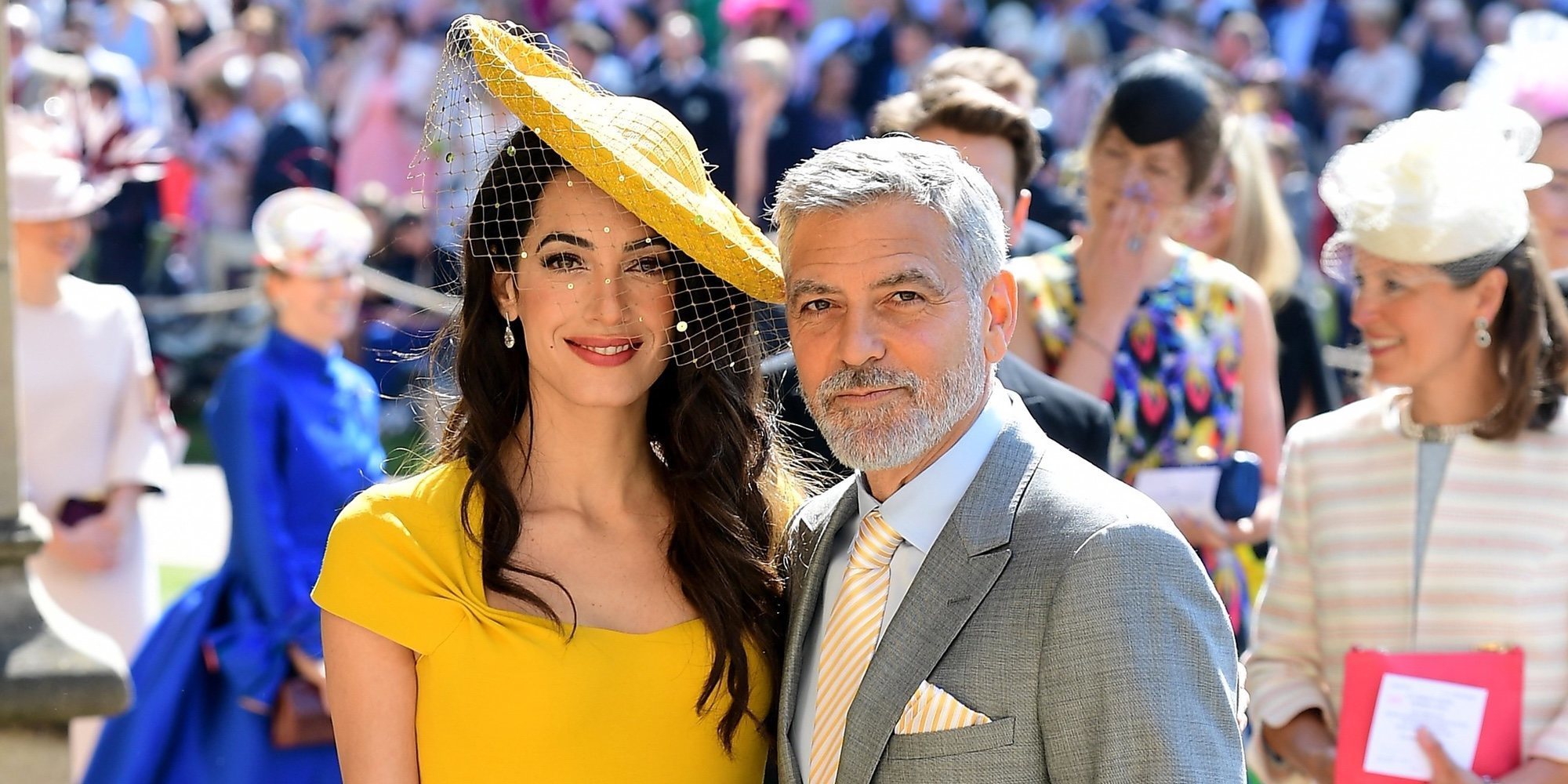 George y Amal Clooney, padrinos del primer hijo del Príncipe Harry y Meghan Markle