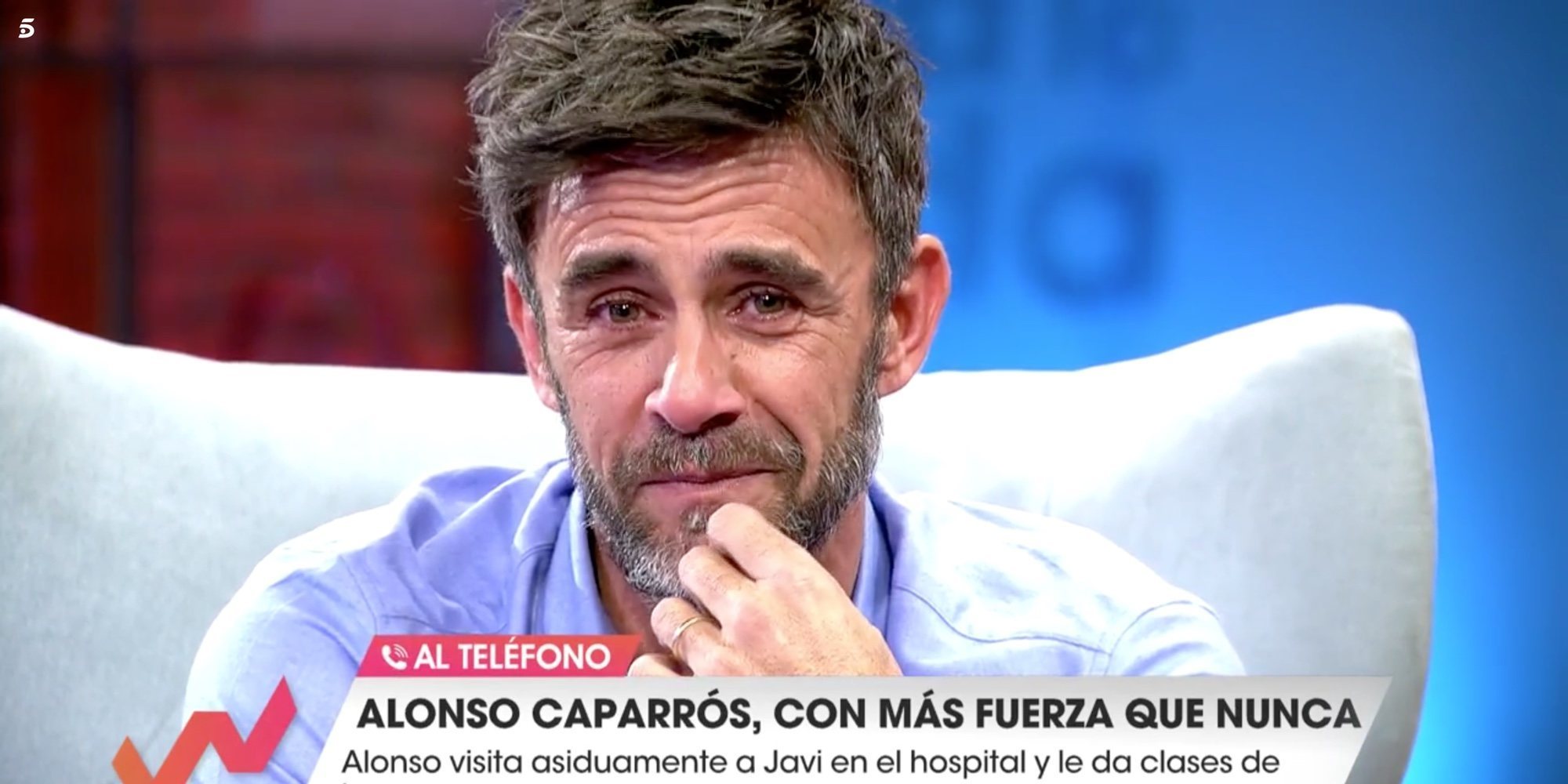 Alonso Caparrós, emocionado por un joven con leucemia': "Gracias por quedarte conmigo en el hospital"