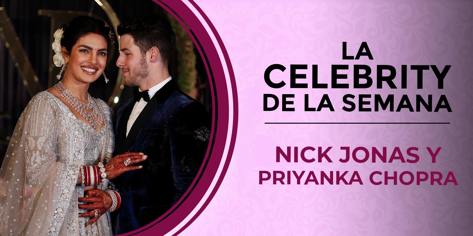 Nick Jonas y Priyanka Chopra, las celebrities de la semana por su extravagante y romántica boda