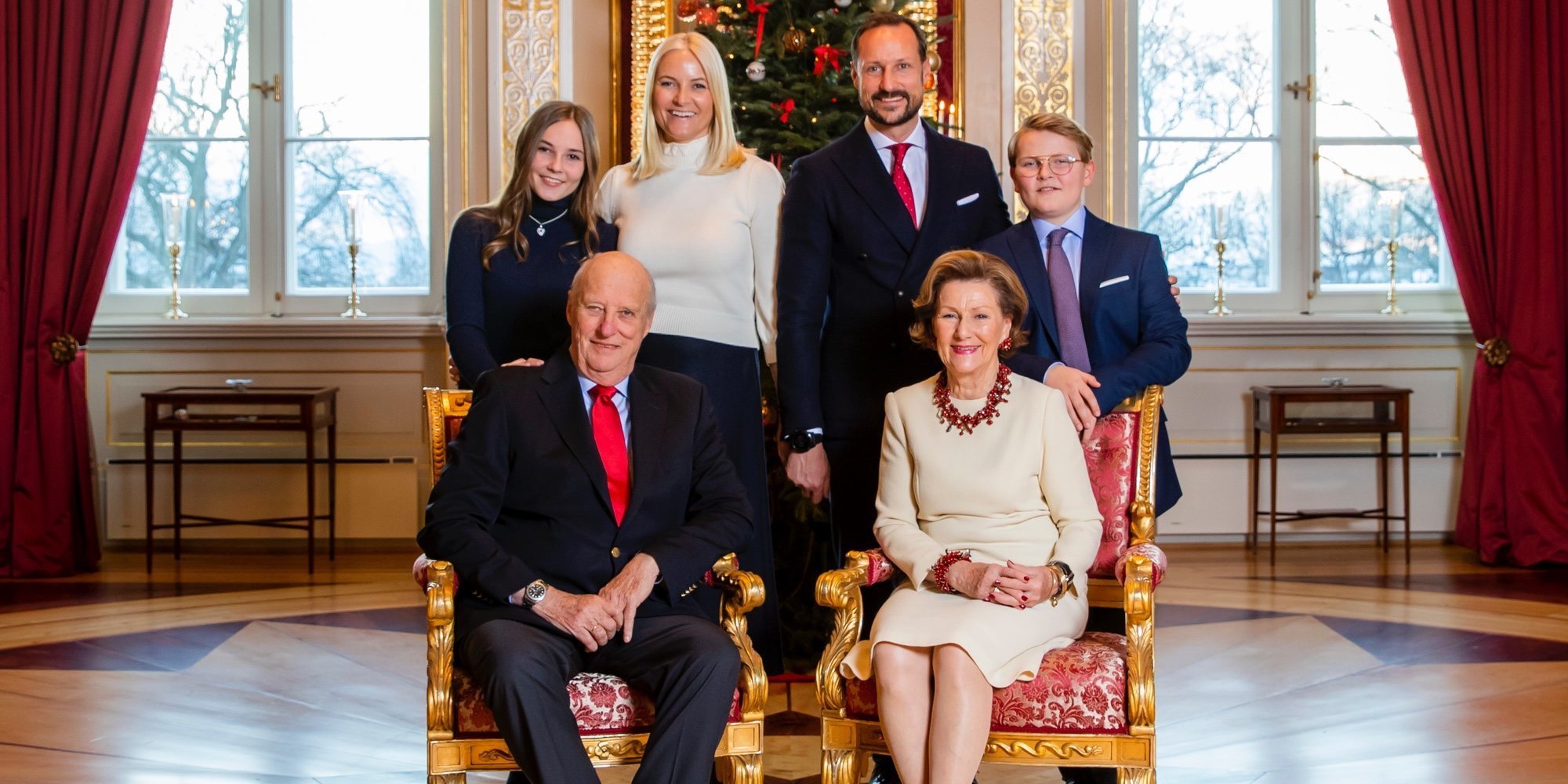 La felicitación navideña de la Familia Real Noruega que deja claro lo bien que se llevan
