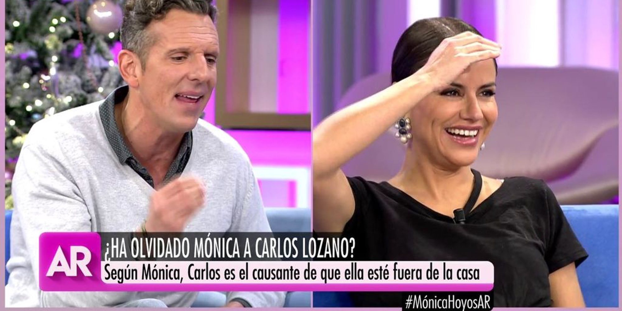 El tenso cara a cara de Mónica Hoyos y Joaquín Prat en directo en 'El programa de Ana Rosa'