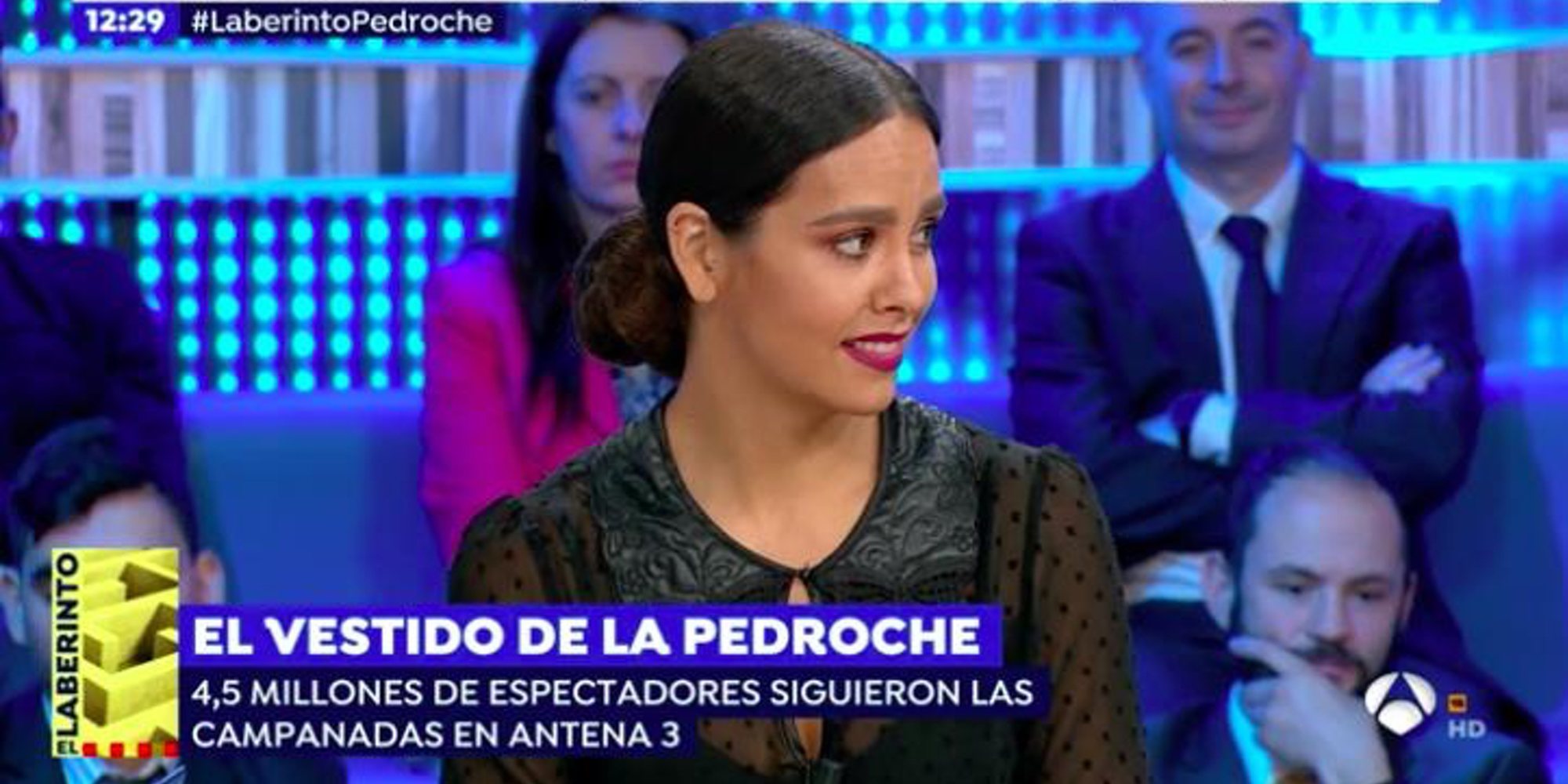 Cristina Pedroche a punto de abandonar 'Espejo Público': "No vengo para que me echéis a los leones"