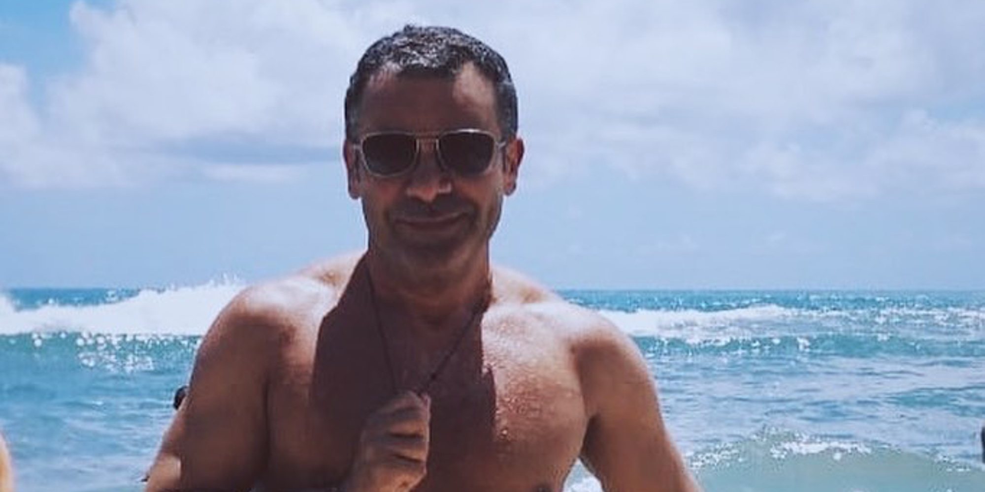 Jorge Javier Vázquez disfruta de sus vacaciones brasileñas al lado de Eliad Cohen