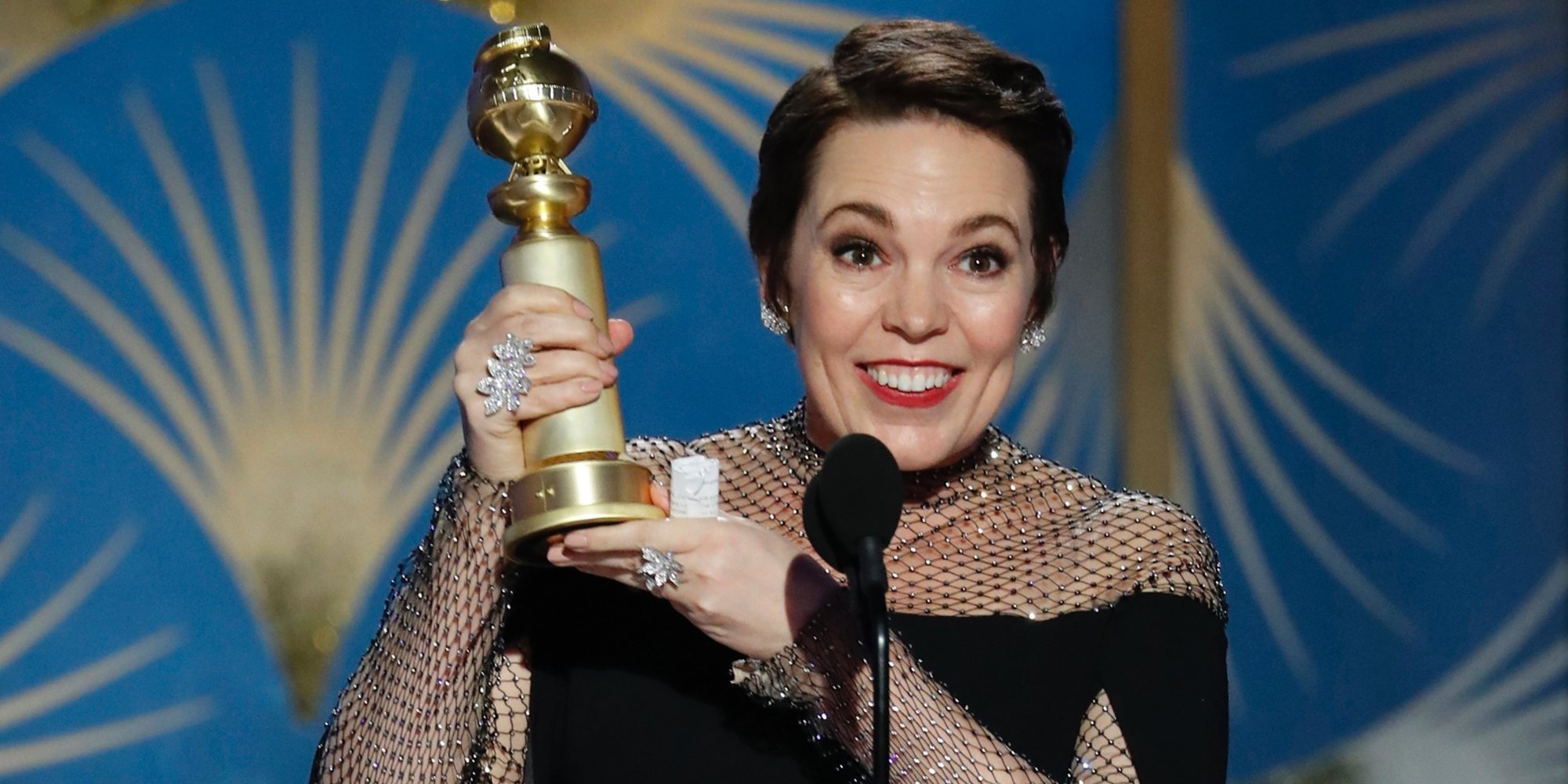 El divertido discurso de Olivia Colman, entre los mejores momentos de los Globos de Oro 2019