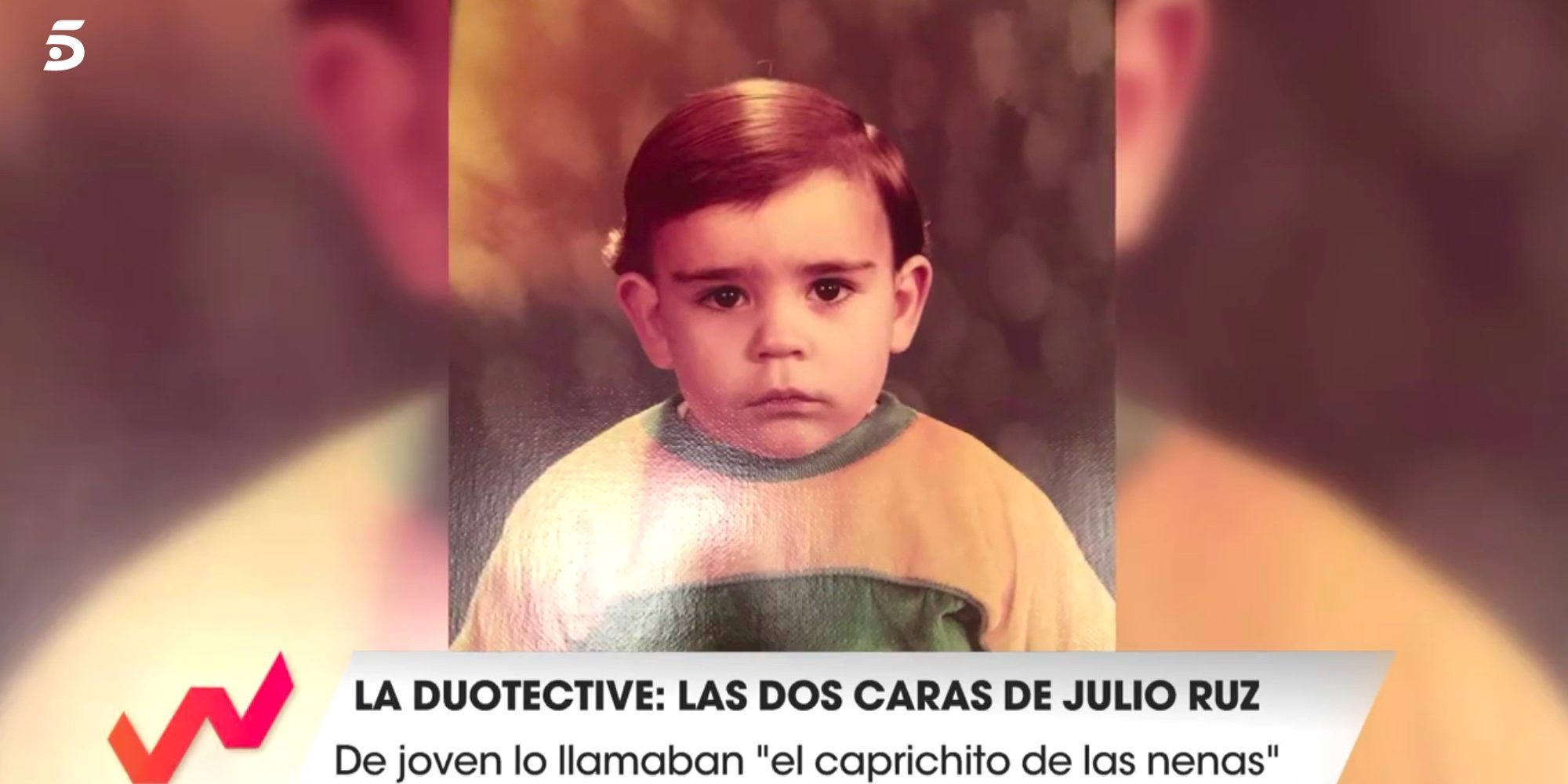 El pasado dandy de Julio Ruz: "Julito cañerín, el caprichito de las nenas" le llamaban en el instituto