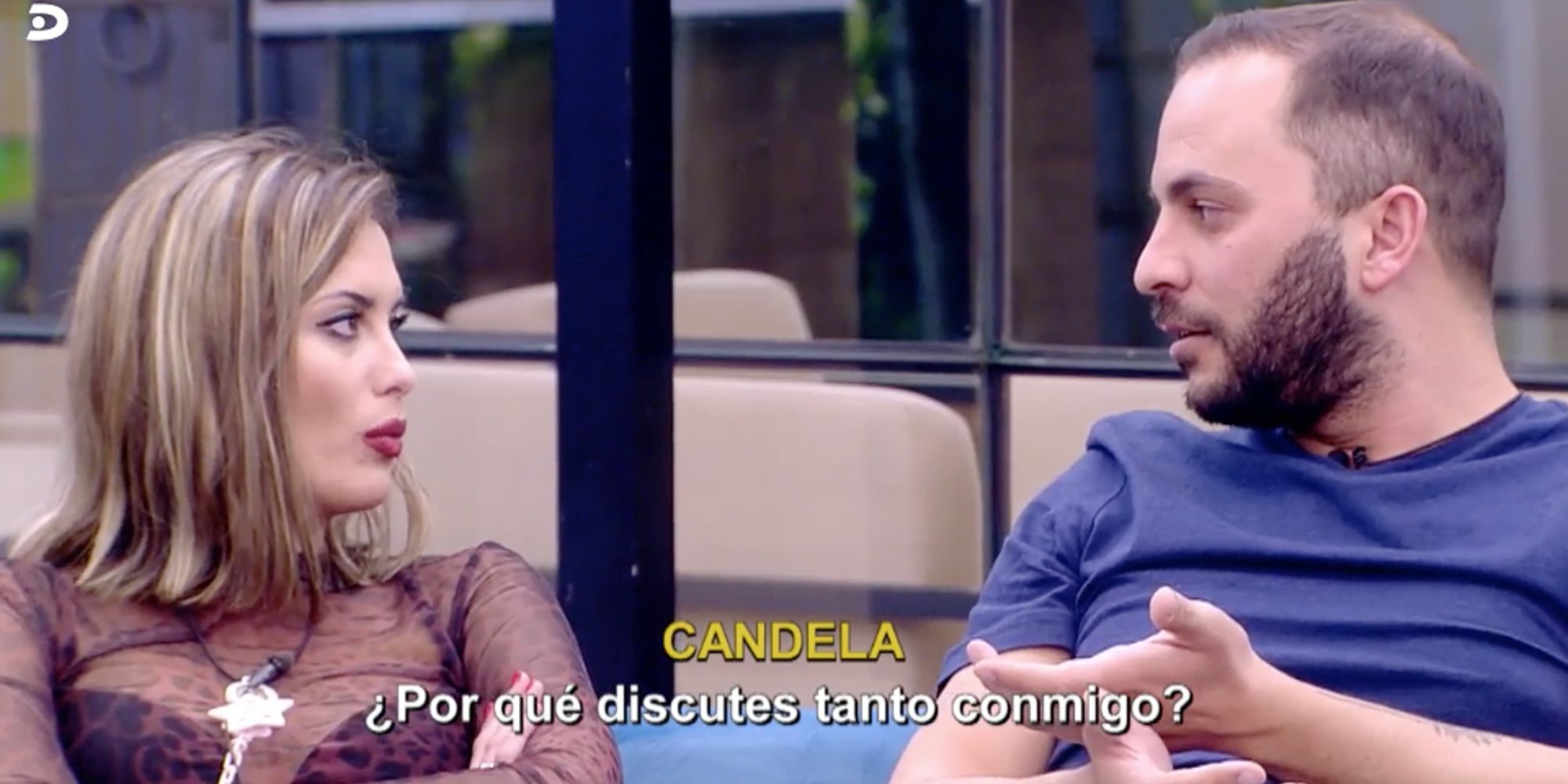 Antonio Tejado a Candela Acevedo en 'GH DÚO': "Cuando salga de aquí voy a ir a por tu familia a muerte"