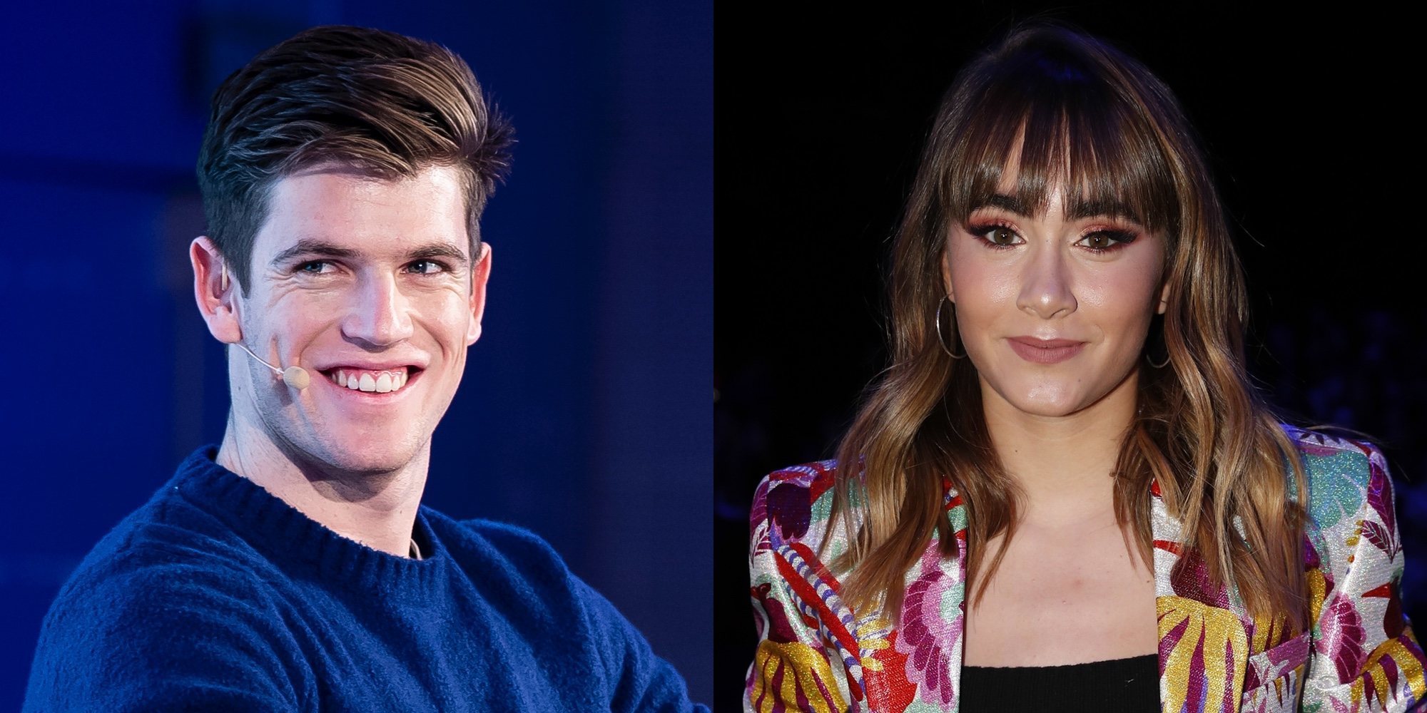 Aitana Ocaña y Miguel Bernardeau comen con amigos afianzando su relación