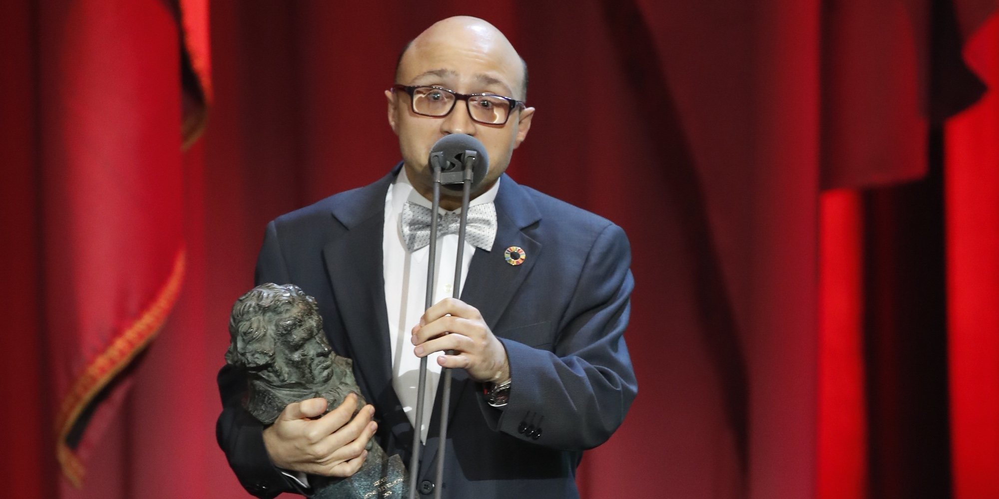 Jesús Vidal gana el Premio Goya al Mejor Actor Revelación por 'Campeones'