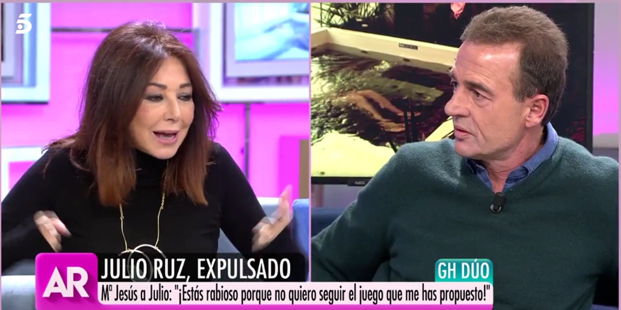 El enfado de Ana Rosa Quintana con Alessandro Lequio por Julio Ruz: "Hay actitudes que no se pueden permitir"