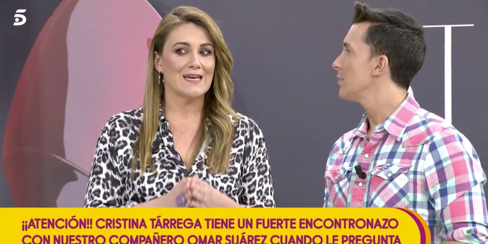 Carlota Corredera responde afectada y enfadada al gesto de Fran Rivera con Omar Suárez