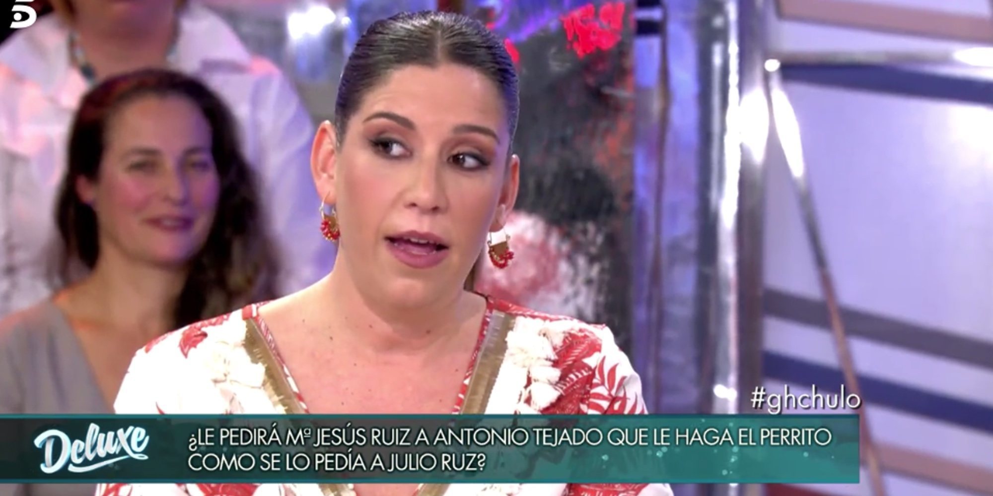 Anabel Gil Silgado en 'Sábado Deluxe': "Mi padre está llorando por María Jesús Ruiz. Tiene un ataque de cuernos"