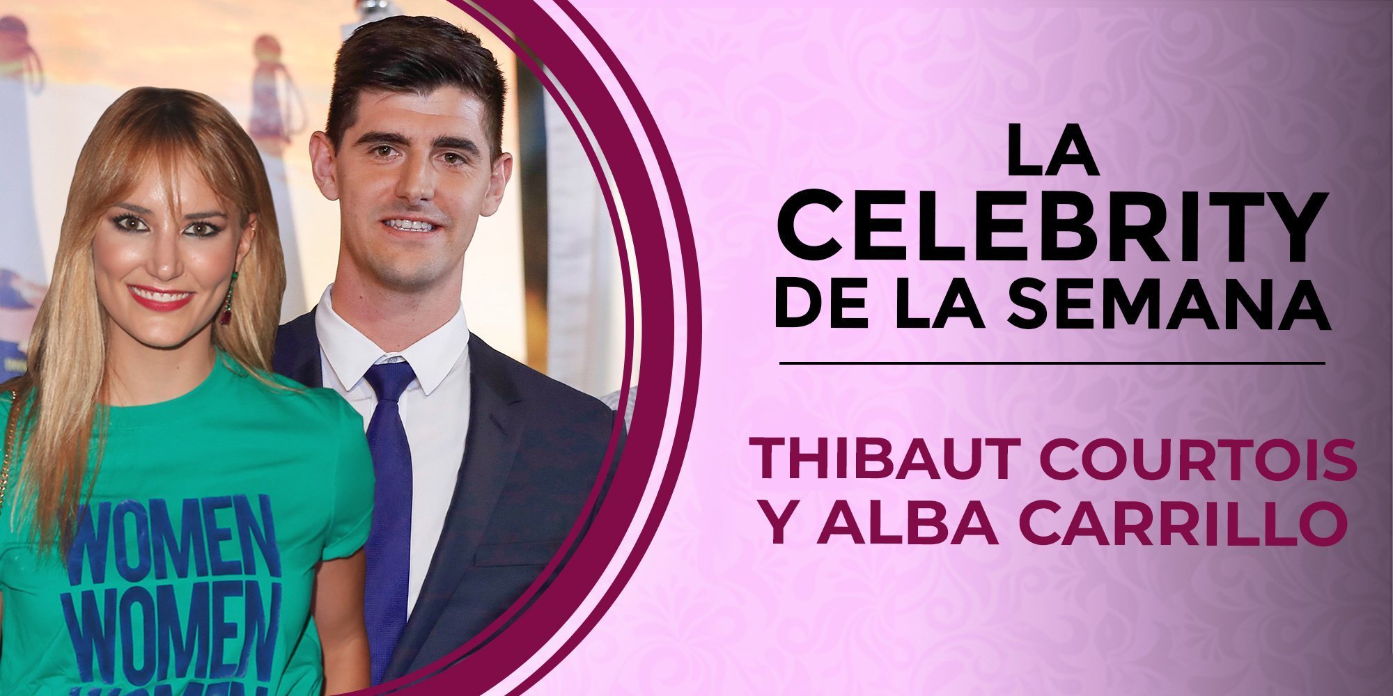 Thibaut Courtois y Alba Carrillo, celebrities de la semana por su sorprendente romance