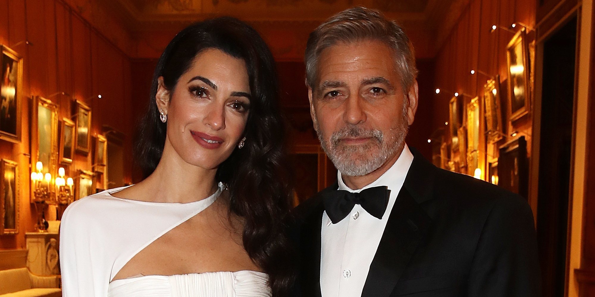 George y Amal Clooney, entre los invitados del Príncipe Carlos en su cena en el Palacio de Buckingham