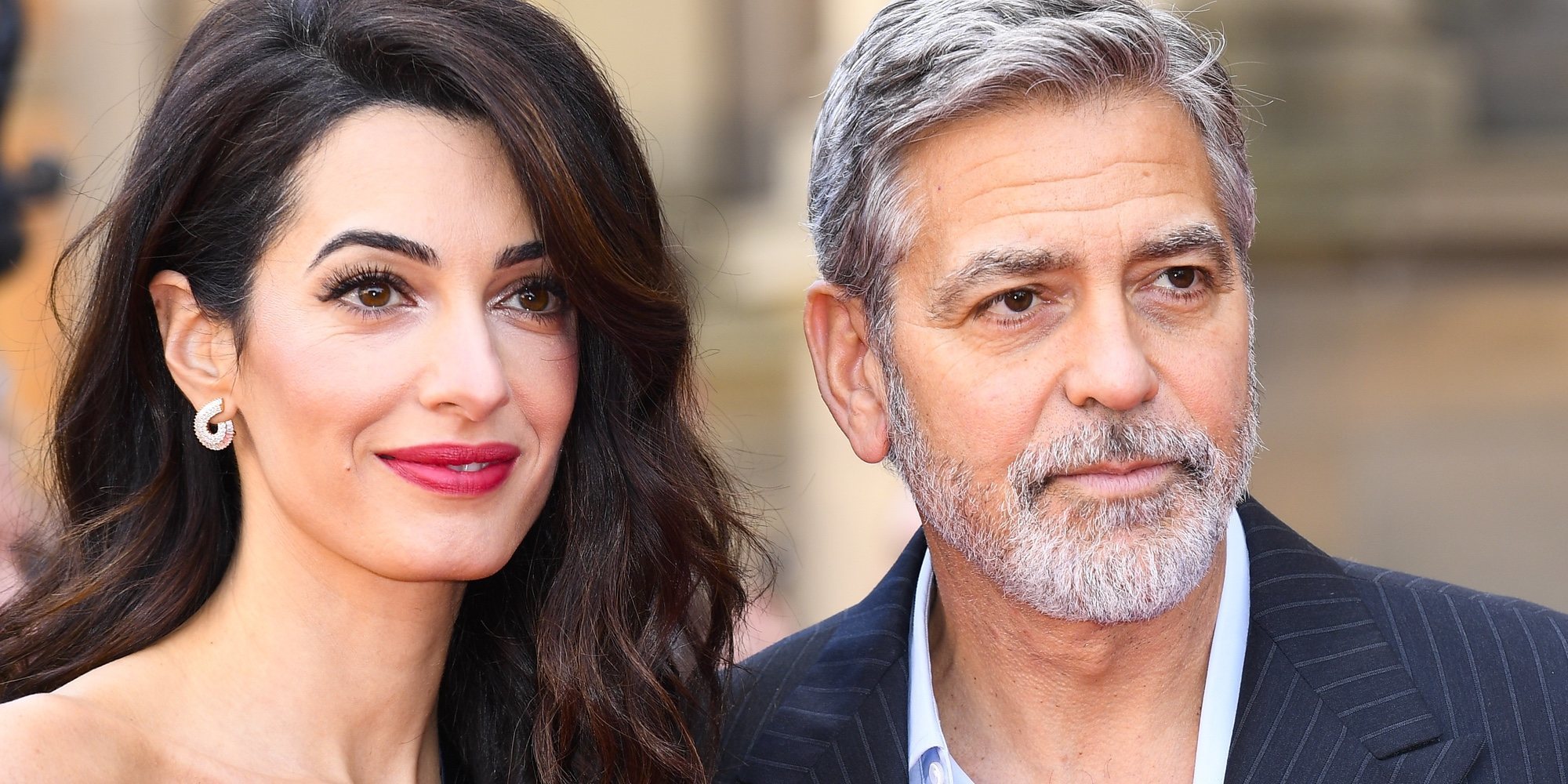 George y Amal Clooney vuelven a aparecer muy románticos y sonrientes en un acto benéfico