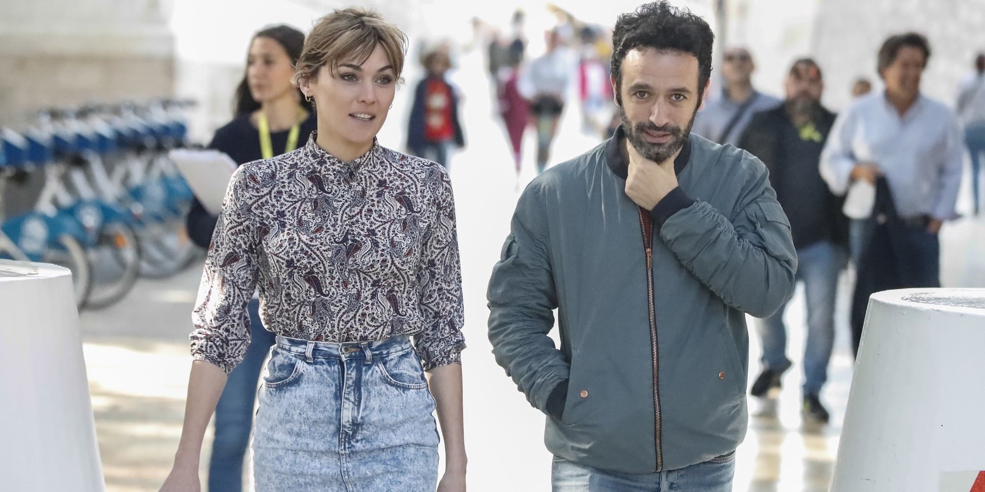 Rodrigo Sorogoyen y Marta Nieto pasean su amor por Málaga