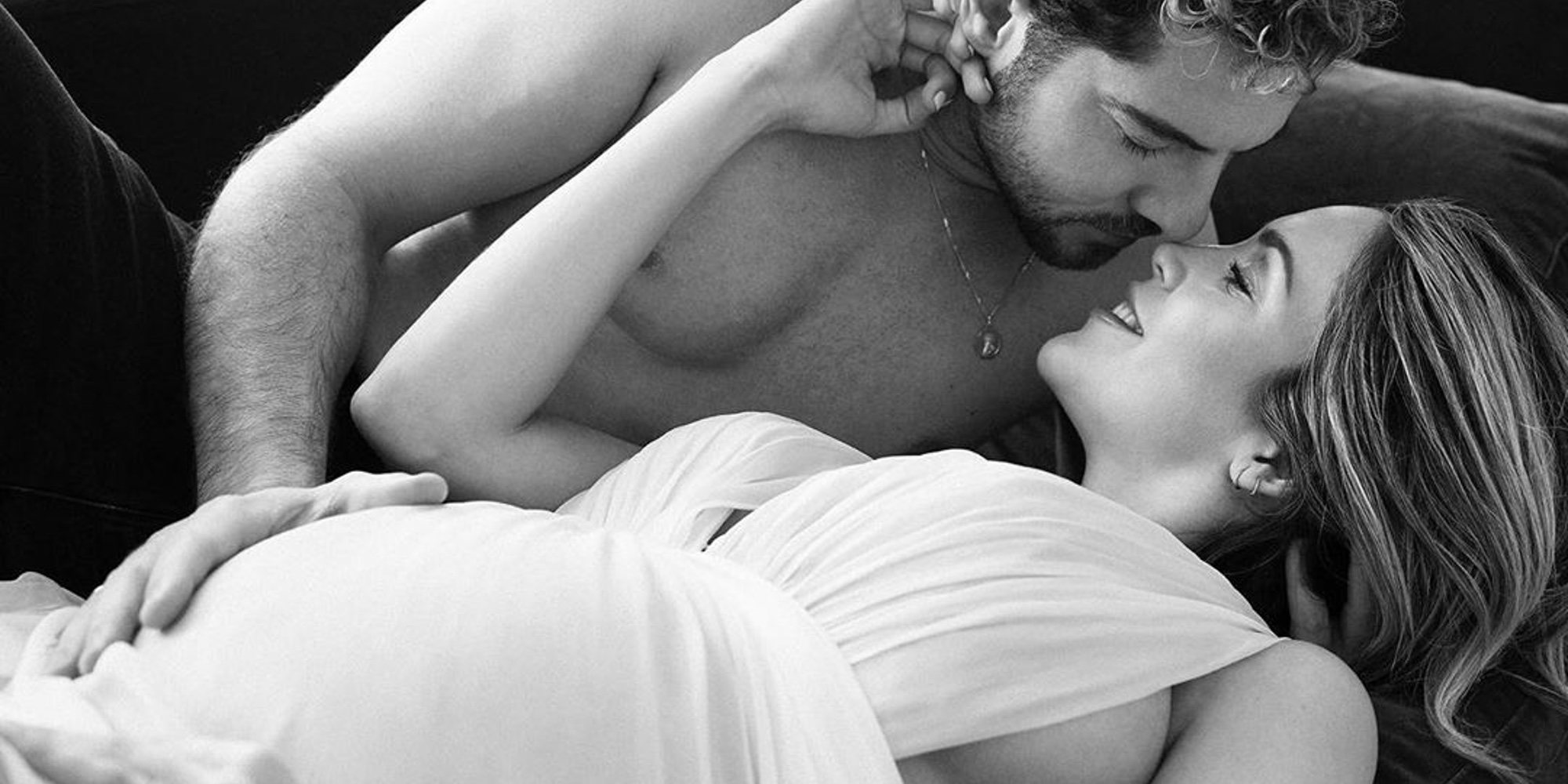 Las fotos más sensuales de Rosanna Zanetti con David Bisbal en la recta final de su embarazo