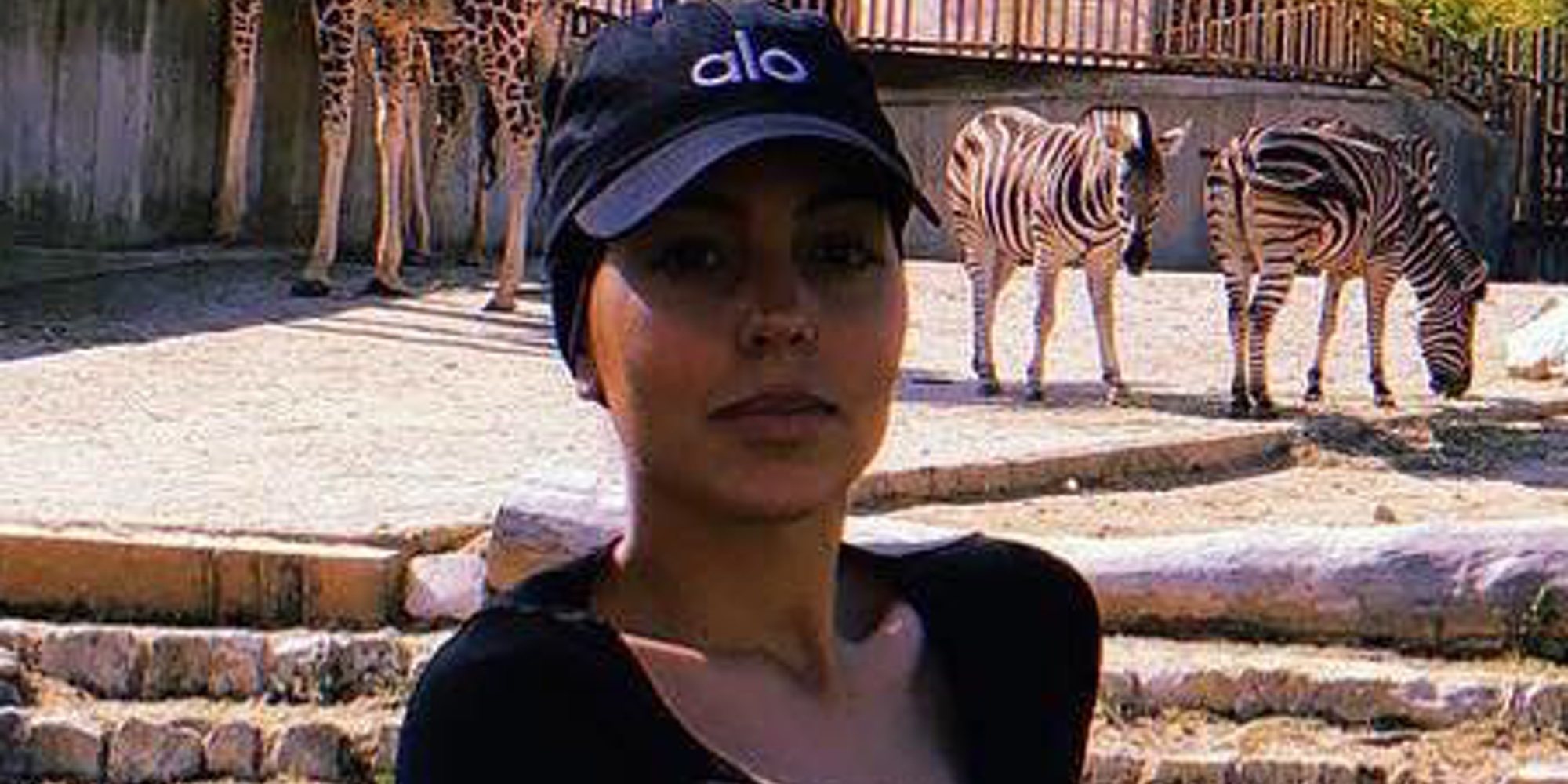Georgina Rodríguez, muy enfadada tras filtrarse su visita al zoo de Madrid con sus hijos