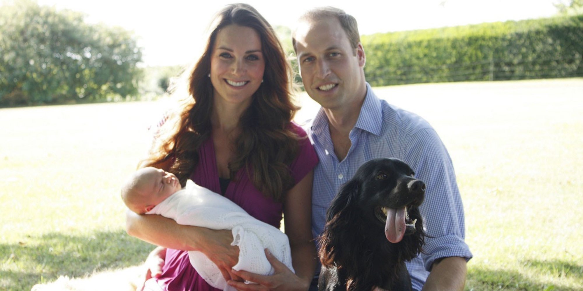 La conmovedora historia de Lupo, el perro del Príncipe Guillermo y Kate Middleton