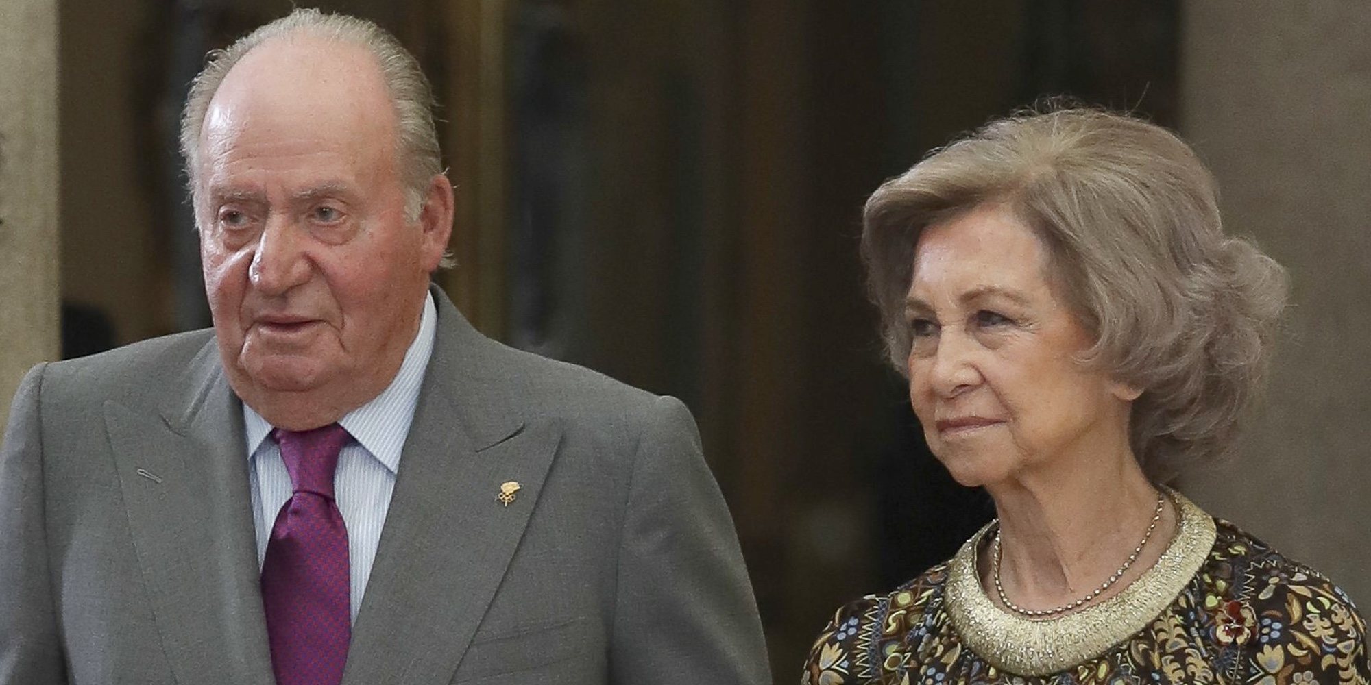 La Infanta Pilar vuelve a unir a los Reyes Juan Carlos y Sofía