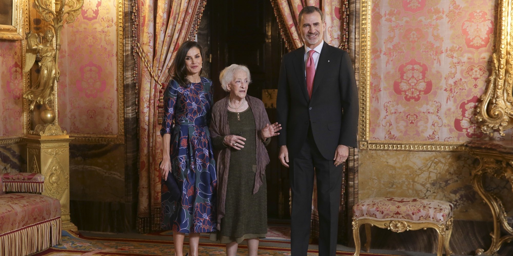 Los Reyes Felipe y Letizia ofrecen un almuerzo en honor a Ilda Vitale con un guiño al Príncipe Carlos