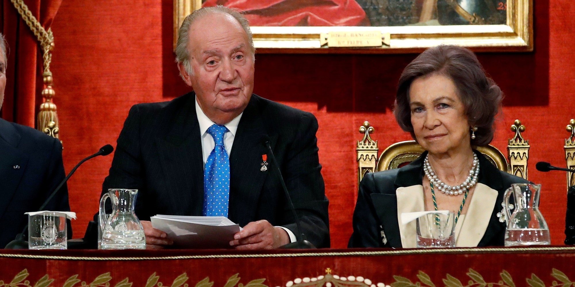 El reencuentro de los Reyes Juan Carlos y Sofía por un triste motivo