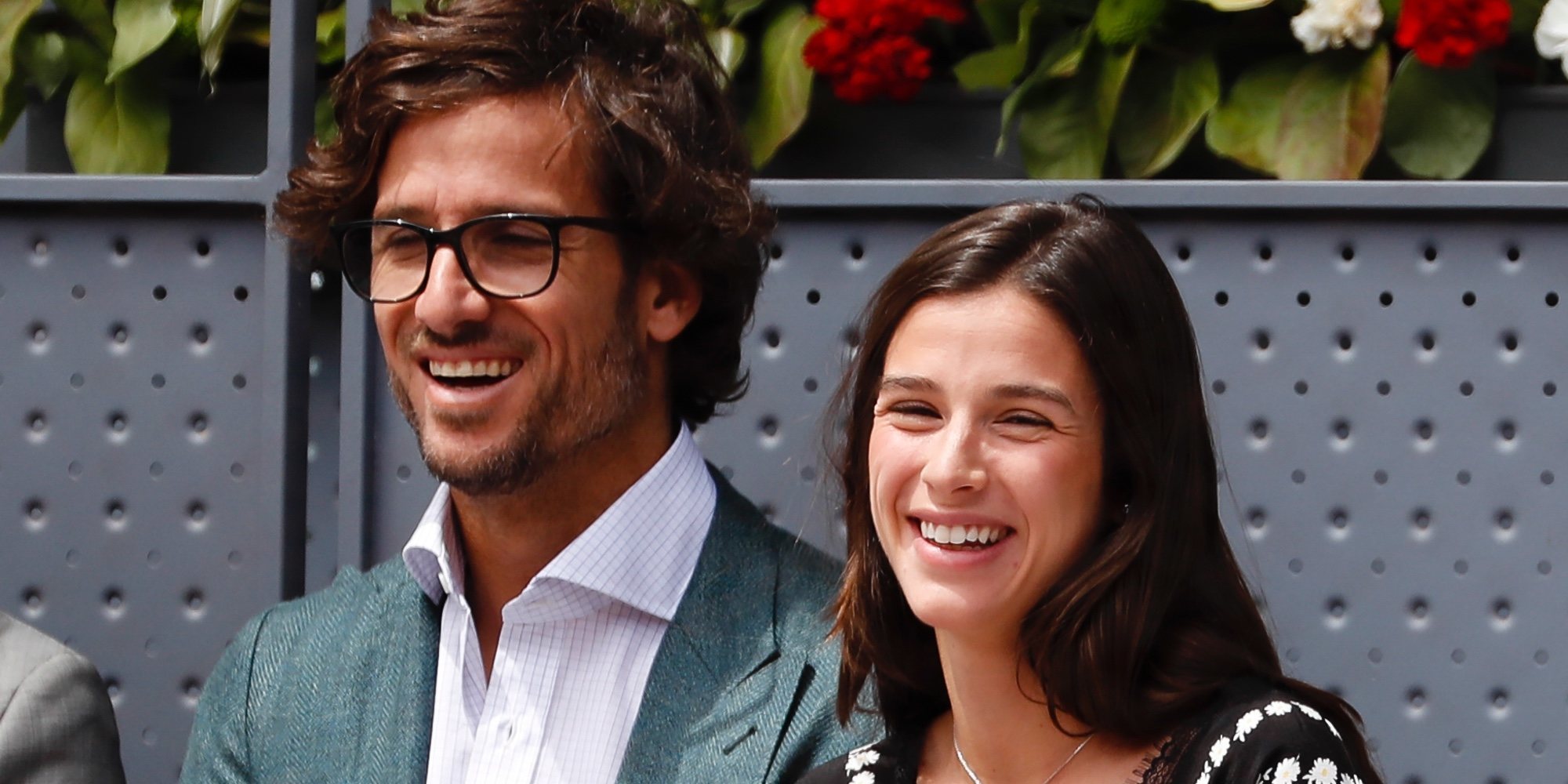 Feliciano López y Sandra Gago presumen de amor y complicidad en el Madrid Open 2019