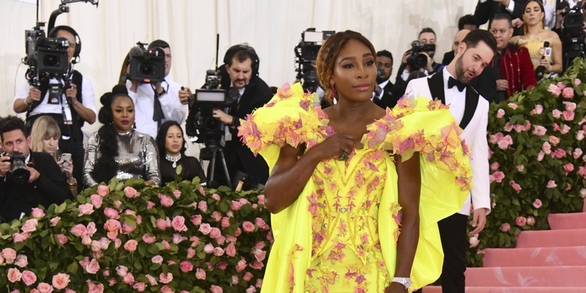 Serena Williams pasea con su familia por las calles de Nueva York