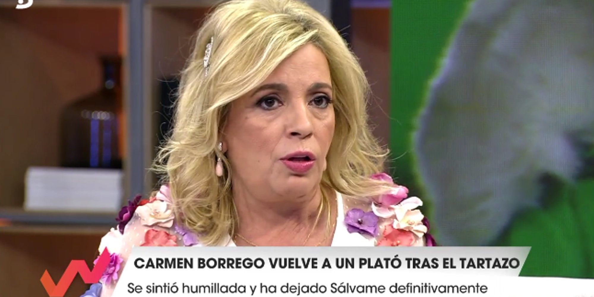 Carmen Borrego confiesa en 'Viva la vida' que dejó 'Sálvame' por las críticas de sus compañeros