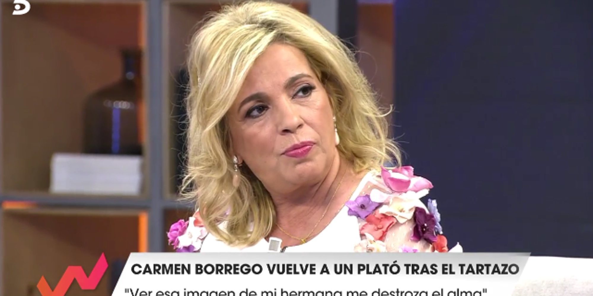 Carmen Borrego, rota al ver la salida de Terelu Campos de 'Sálvame': "Me destroza el alma"